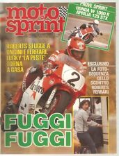 RIVISTA MOTOSPRINT 14 APR 1984 ROBERTS LUCKY HONDA VF 1000 R APRILIA 125 STX