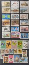 35 francobolli della Tanzania