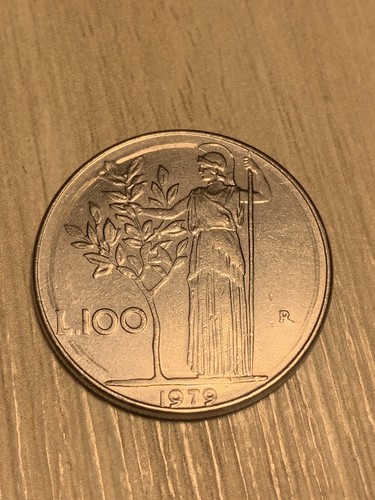 100 lire minerva - 100, 1979