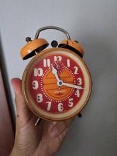 Alarm clock with bells