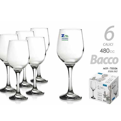 Set bicchieri calici 480 - 6,