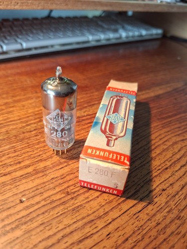 Valvola tube e280f telefunken - e280f,