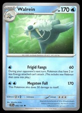 Pokémon TCG Pokémon Walrein Walrein Uncommon Regular