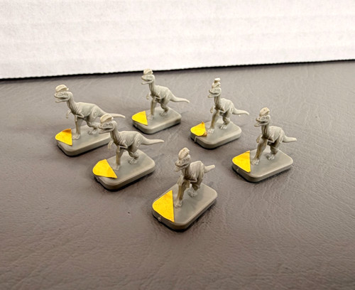 1992 jurassic park board game - jurassic,