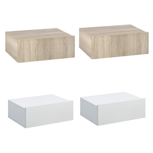Homcom set comodini sospesi - homcom,