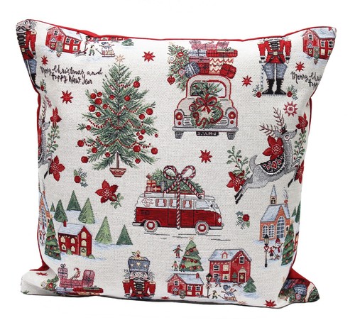 Cuscino tappeto natale - cuscino, di