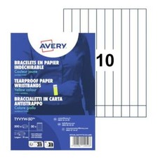 Avery Italia, Braccialetti identificativi in Tyvek®