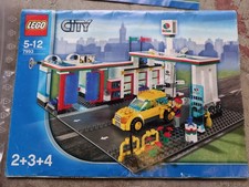 Lego Set 7993 STAZIONE SERVIZIO COMPLETO e ISTRUZIONI 2007