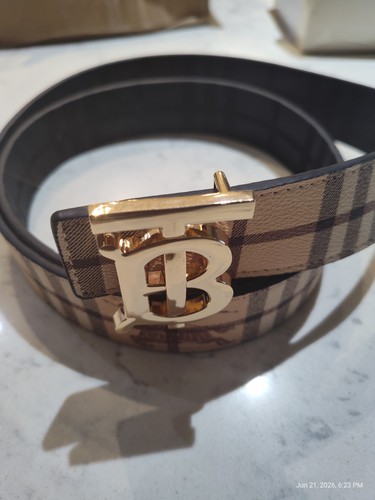 Cintura burberry fibbia oro - cintura, tb
