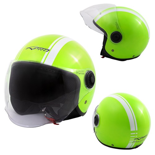 Jet helmet moto white - jet,