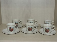 SET  TAZZINE DI 6 TAZZINE DA
