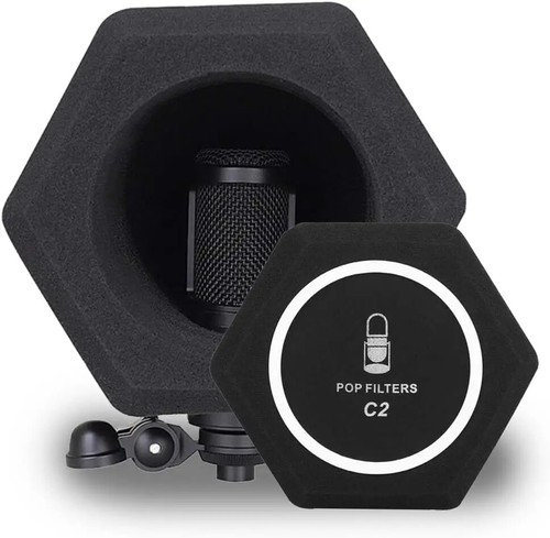 Microfono pop filtro antivento - pop,