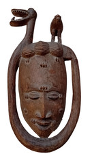 Tribal mask Ivory Coast Senufo