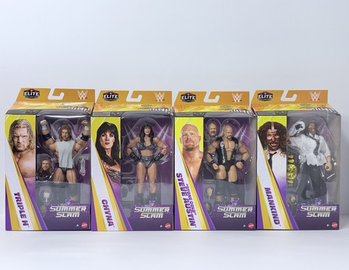 Wwe elite summerslam set - wwe,