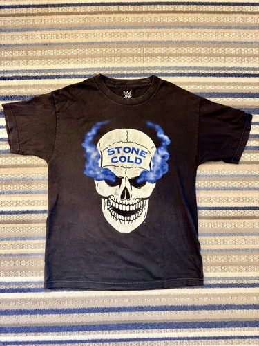 Maglietta teschio wwe stone - teschio,
