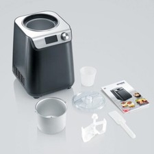 SEVERIN EZ 7407 Ice cream maker 1.2 litres 135 W matt black 1.2 litres EZ 7407