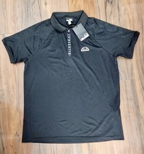 ELLESSE RISCHIO Polo Uomo Nera