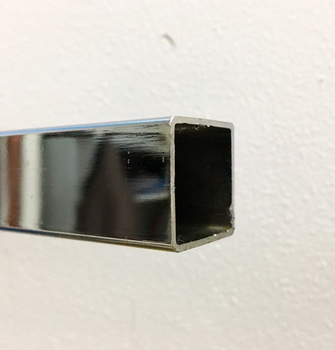 Tubo quadro acciaio inox - tubo, 304