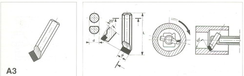 Utensile per tornitura interna