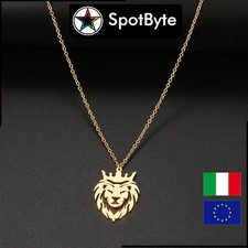 Collana Uomo Idea Regalo Leone
