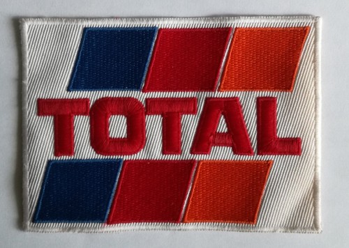 Toppa racing total ricamo - toppa,