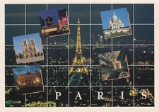 Cartolina paris parigi - cartolina,