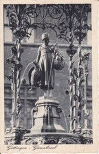 Antica Ak Göttingen Gänseliesel Fontana 58