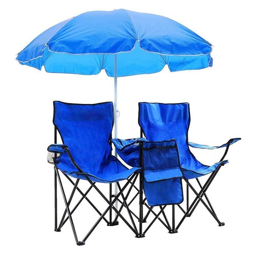 Sedia doppia pieghevole picnic