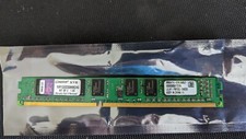 4 GB di RAM per PC Kingston PC3-10600 DDR3 KVR1333D3S8N9K2/4G KVR1333D3S8N9K2 basso profilo