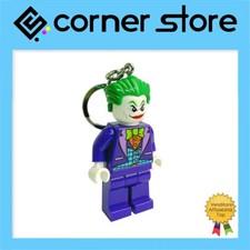 Lego - Porta Chiave - Portachiavi con Led - Torcia -h 8cm- Supereroi DC - Joker