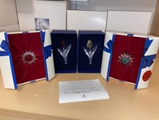 Set Tulipani fiori Swarovski in cristallo