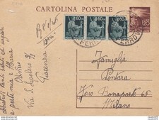 INTERO POSTALE - LIRE. 1.20