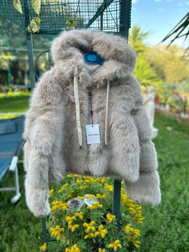 Giubbotto giacca pelliccia eco - pelliccia,