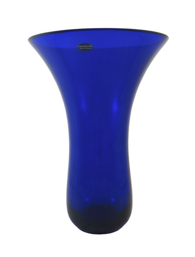 Vaso cristallo blu cobalto - cristallo,