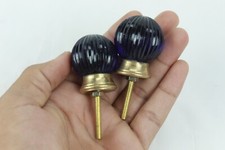 Pomelli per porta in vetro blu