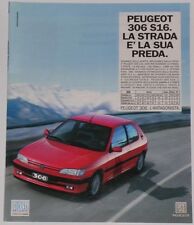 Advert Pubblicità 1994 PEUGEOT 306 S16