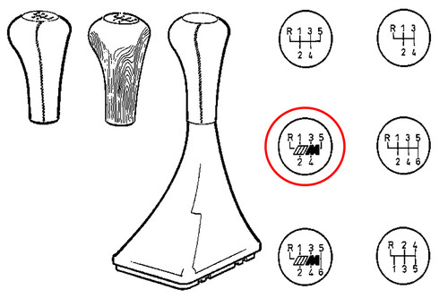 Distintivo emblema pomello