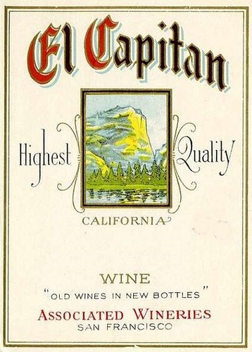 California wine label 2x3 - wine,