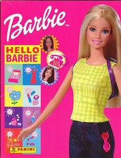 PANINI: ALBUM FIGURINE "Barbie Hello Barbie" - COMPLETO (2001) + 60 Carte Domino