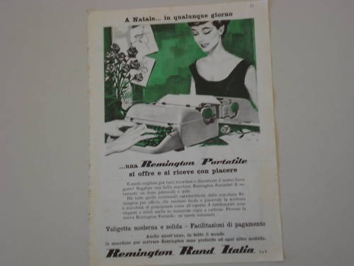 Advertising pubblicità 1957 - pubblicità,