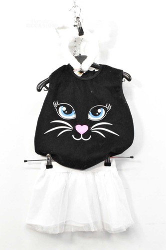 Carnival dress girl kitten