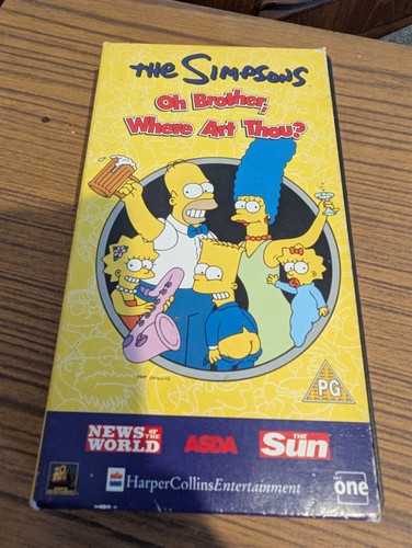 Rare the simpsons - rare, vhs