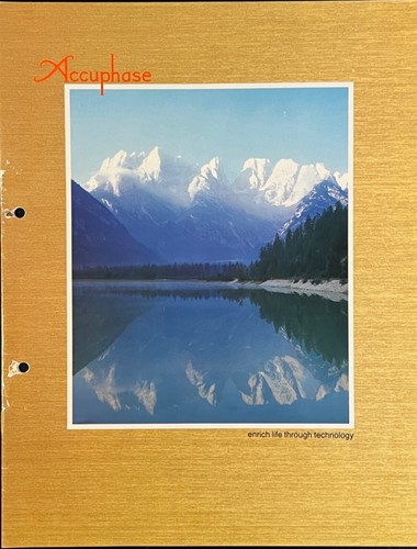 Depliant cataloghi accuphase - 6,