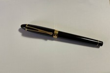 Aurora Ipsilon Deluxe B12-N BLACK GT - Penna Stilografica – Pennino in Oro 14 kt