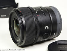 Sony E 15mm F1.4 G (SEL15F14G) Obiettivo E-Mount IMBALLO ORIGINALE "OTTIMO"