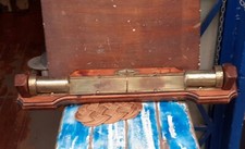 Lampada Vintage Ottone Da Parete Regolabile Modernariato Spot Light Applique 