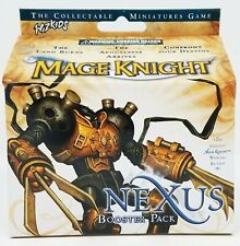 MAGE KNIGHT NEXUS Booster Pack 4 Miniatures New Sealed MK 2.0 Wizkids 2005