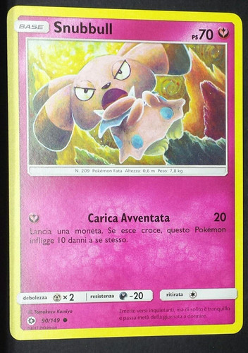 Snubbull 149 in italiano - ,