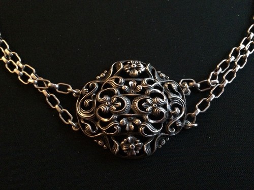 Antico collier argento - , 835