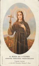 Santino Santa Rosa da Viterbo - Italia - Non datato